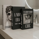 Kit 3 Caixas Livro Decorativo Porta Objetos - Refinado Lar