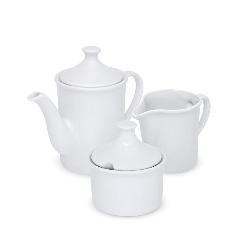 Kit Café Chá em Porcelana - Refinado Lar