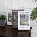 Kit 3 Caixas Livro Decorativo Porta Objetos - Refinado Lar