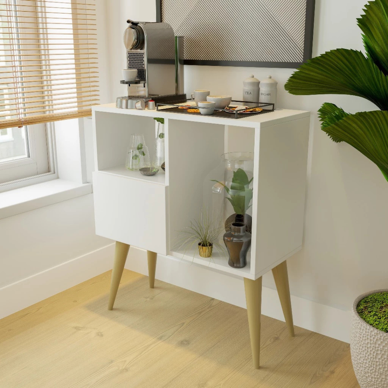 Aparador Retrô Multiuso - Refinado Lar