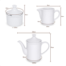 Kit Café Chá em Porcelana - Refinado Lar