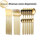 Talheres de Aço Inox Premium - Refinado Lar