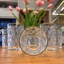 Jogo 6 Copos Diamond Luxo - Refinado Lar