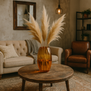 Vaso Rômulo Boleado 30cm em Vidro - Refinado Lar