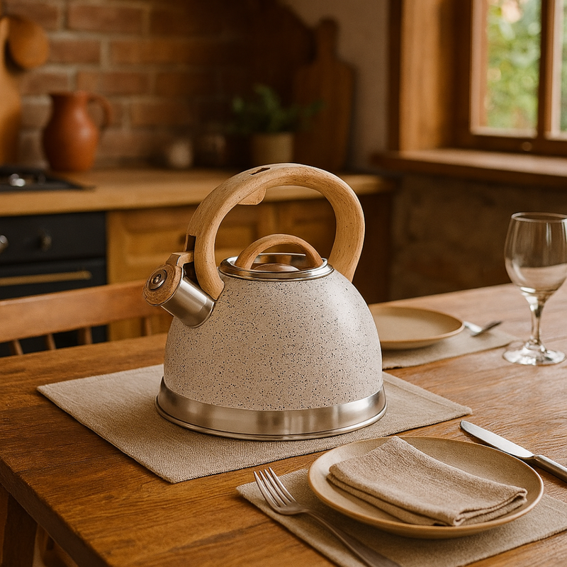 Chaleira Bule Inox Roma Brinox 2,7L - Refinado Lar