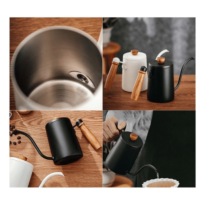 Bule Inox Bico Ganso-Fino 600ml - Refinado Lar