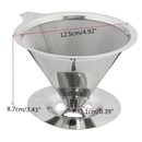 Filtro de Café Inox Reutilizável - Refinado Lar