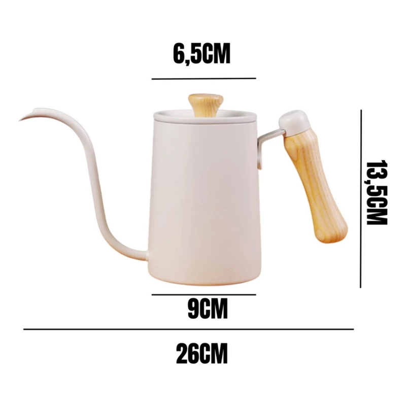 Bule Inox Bico Ganso-Fino 600ml - Refinado Lar