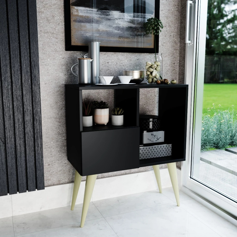 Aparador Retrô Multiuso - Refinado Lar