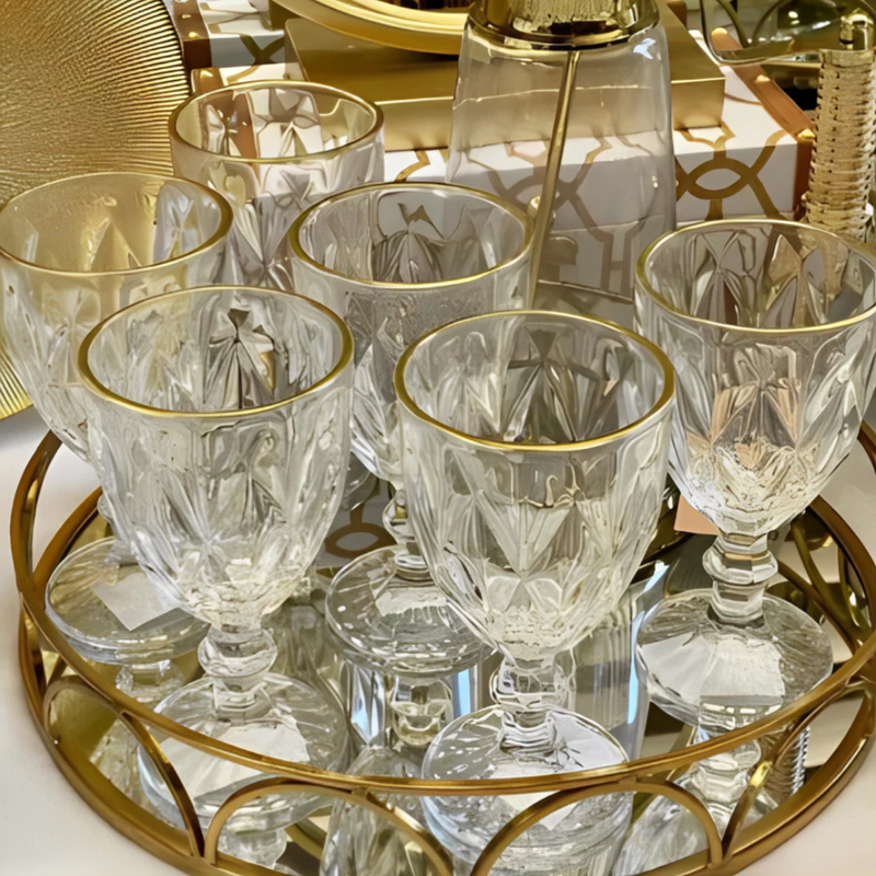 Conjunto de Taças Luxo Gamma - Refinado Lar