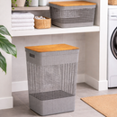 Cesto de Roupas e Organizador Premium - Refinado Lar