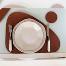 Jogo Americano de Couro | 2 Itens Sofisticados - Refinado Lar