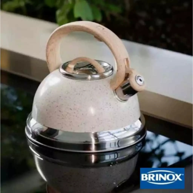 Chaleira Bule Inox Roma Brinox 2,7L - Refinado Lar
