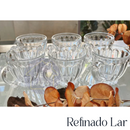 Jogo de Xícaras Elegance - Refinado Lar