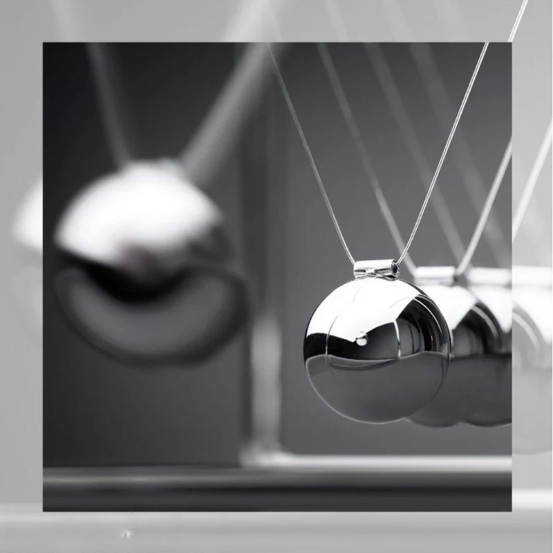 Pêndulo de Newton Balance Balls - Refinado Lar