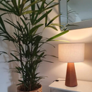 Abajur de Mesa Moderno com Madeira - Refinado Lar