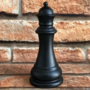 Kit 4 Peças de Xadrez Decorativas 18cm- Refinado Lar