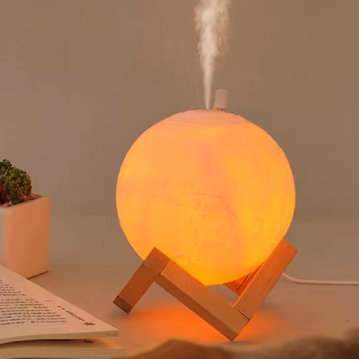 Umidificador Lua 3D 880ml - Refinado Lar