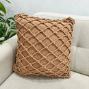 Kit 4 Peças Boho em Algodão - Macramê Caramelo - Refinado Lar