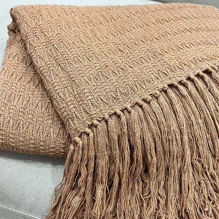 Kit 4 Peças Boho em Algodão - Macramê Caramelo - Refinado Lar