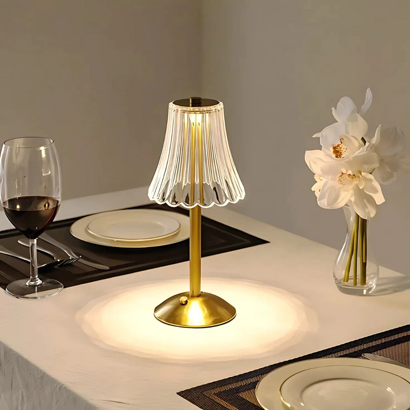 Luminária de Mesa 3 Cores LED Recarregável - Refinado Lar