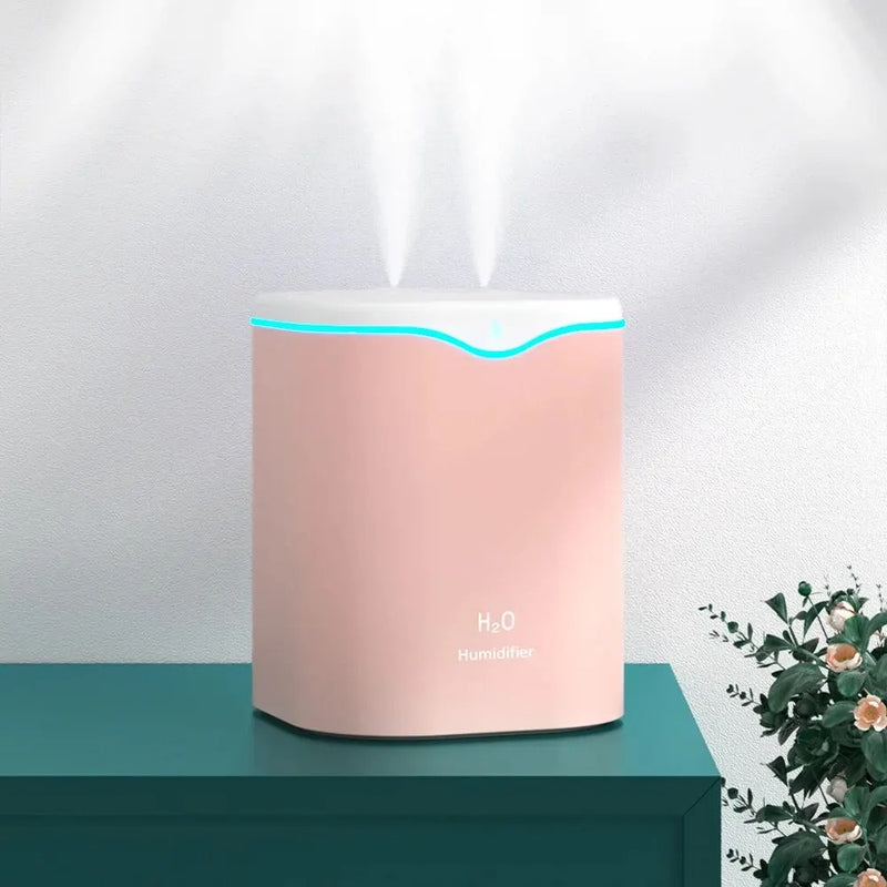 Umidificador com Aromatizador 2L |  Bicos duplos - Refinado Lar