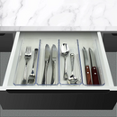 Kit 4 Organizadores Acrílico Cristal | Multiuso Prático - Refinado Lar