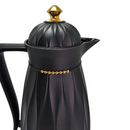 Garrafa Térmica Preta e Dourada 1L - Refinado Lar