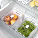 Kit 4 Organizadores Acrílico 2,2L | Organização Premium - Refinado Lar